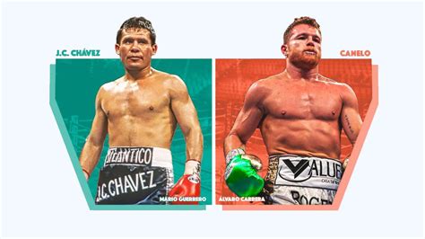 ¿julio César Chávez Es Mejor Boxeador Que El Canelo Álvarez Clarosports