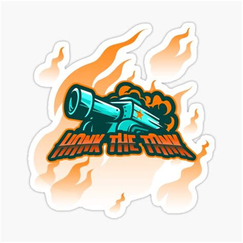 "hank the tank" Sticker for Sale by atta-hamamah | Redbubble