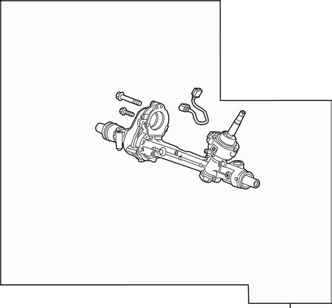 Cadillac Xts Rack And Pinion Assembly 84494618 Mcelveen Buick Gmc