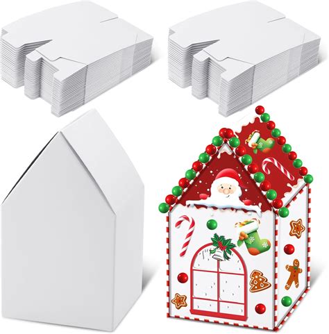 Amazon Cholemy Pcs Christmas Gingerbread Houses Kit House