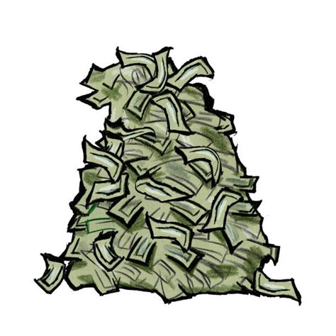 Drawing Of Big Stacks Of Money Illustrations, Royalty-Free Vector Graphics & Clip Art - iStock