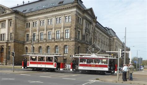 Dresden Jahre Stra Enbahnmuseum Jahre Tatra Wagen In Dresden