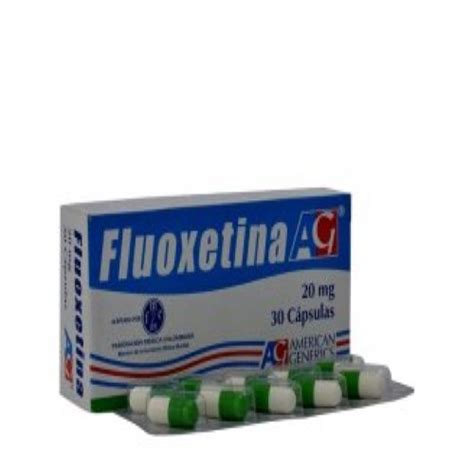 Fluoxetina Mg Capsulas Ag Tu Droguer A En L Nea