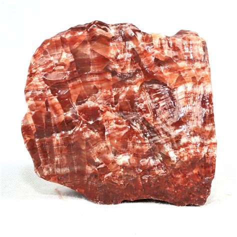 Raw Red Calcite Crystals By Michelle