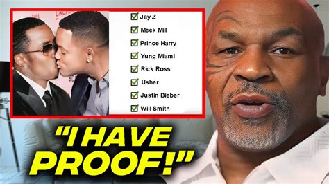 Mike Tyson Exposes List Of Celebs Diddy Slept With News