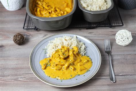 Currygeschnetzeltes Aus Dem Ofenmeister Von Pampered Chef Pampered