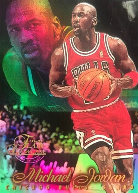 Michael Jordan 1996 Flair Showcase 23 Row 1 Price Guide Sports Card