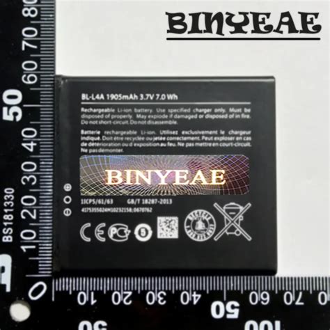 Binyeae Bl L A Battery Fit For Nokia Microsoft Lumia Rm Rm