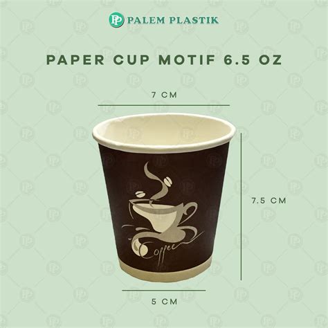Jual Paper Hot Cup Gelas Kertas Kopi Oz Csh Min Pembelian Pcs Shopee Indonesia