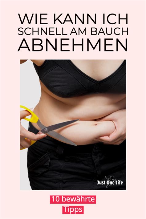 Wie kann ich schnell am Bauch abnehmen 10 bewährte Tipps