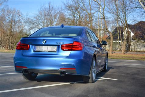 Bmw 3 Series F30 Facelift M Sport Rear Side Splitters Maxton