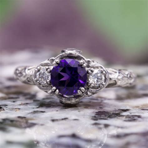 Amethyst Engagement Rings | CustomMade.com