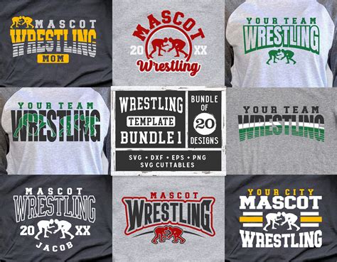 Wrestling Team Shirt Svg Cricut Etsy