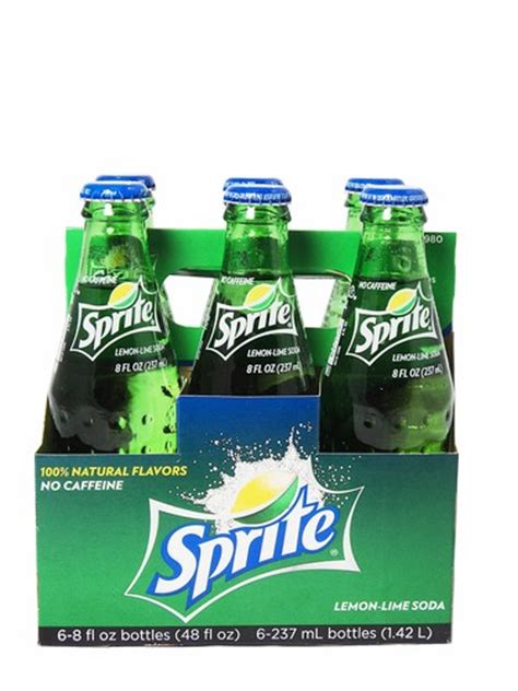 Fresh 6 Pk 8oz Sprite Soda Emporium