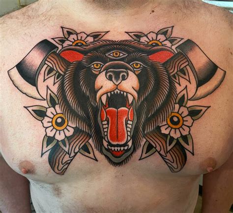 34 Bear Tattoo Ideas For Men Women In 2024