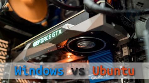 Windows Vs Ubuntu Lts Gtx E Gtx Benchmarks