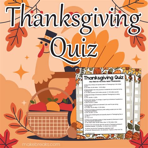 thanksgiving quiz printable