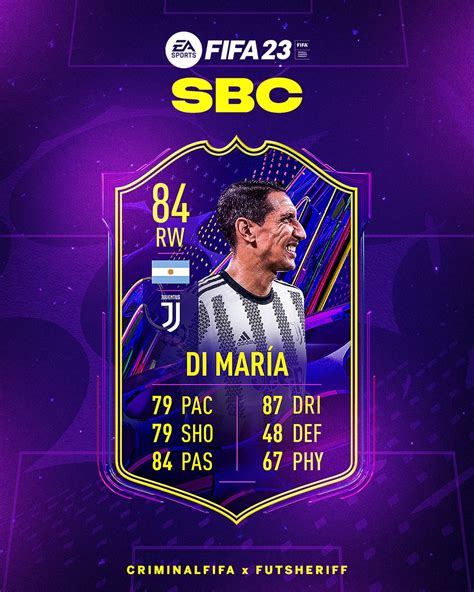 Fut Sheriff On Twitter 🚨di Maria 🇦🇷 Is Added To Come Via Otw Sbc In