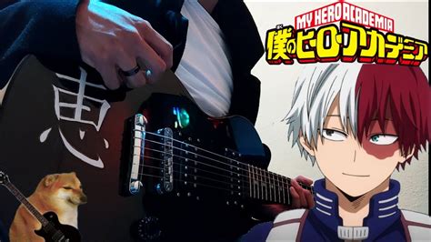 Boku No Hero Academia OPENING 2 GUITAR COVER Season 2 OP 1 Peace