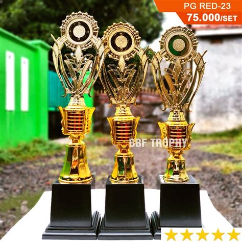 Jual Piala Set Pagoda Pg Red Juara Di Lapak Bbf Trophy Bukalapak