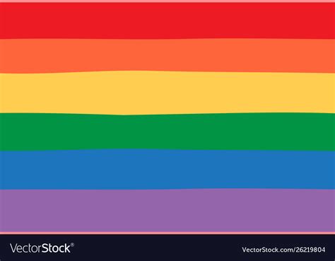 Seamless lgbt pride rainbow flag background Vector Image