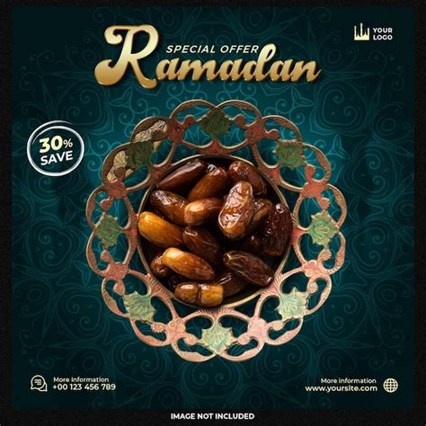 Free Psd Ramadan Kareem Social Media Post Template Design