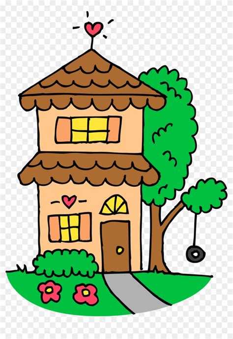 Cute House Clipart - House Clipart - Png Download (#748236) - PikPng