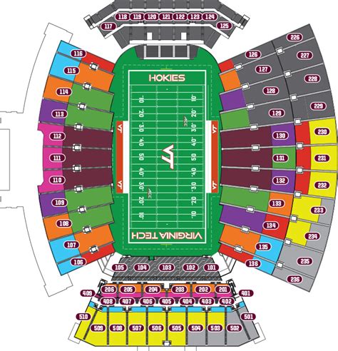 Renumbering Lane Stadium Seating Virginia Tech Athletics