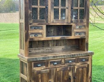 Back In Stock Farmhouse Hutch Barnwood Farmhouse Stepback Hutch Farm