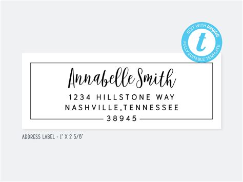 41 Avery Address Labels 18660