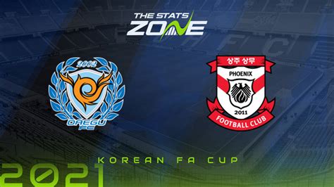 2021 Korean FA Cup Daegu Vs Gimcheon Sangmu Preview Prediction