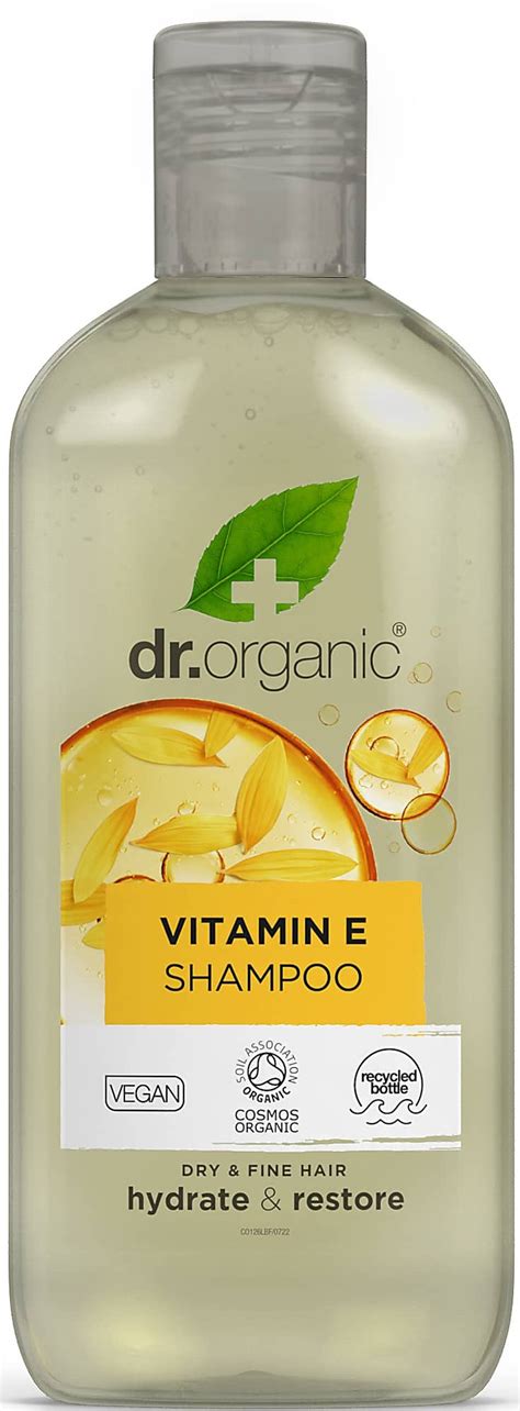 Dr Organic Vitamin E Shampoo ingredients (Explained)