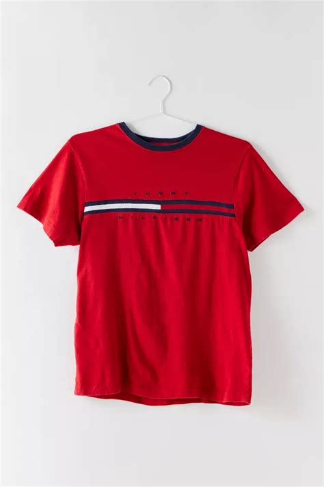 Vintage Tommy Hilfiger Ringer Tee Urban Outfitters