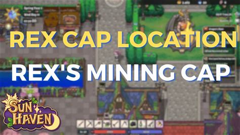 Rex Cap Location How To Get Rex Cap Sun Haven Rex S Mining Cap YouTube