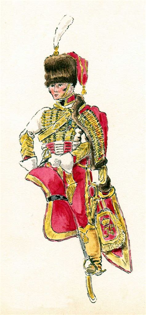 Chef D Escadron Aide De Camp Du Roi 1810 1815 Napoleonic Wars