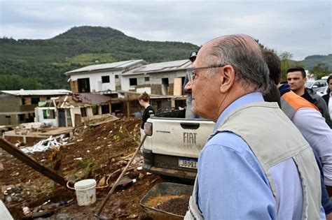 Alckmin Anuncia R 741 Milhões Para Cidades Atingidas No Sul Do Brasil