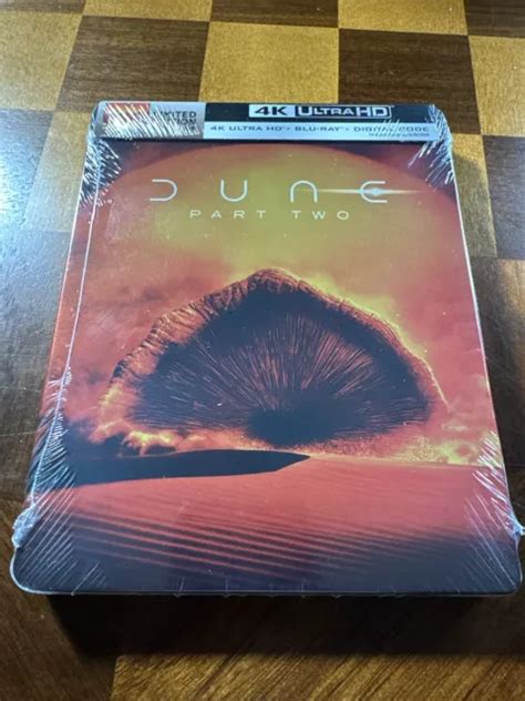 Dune Part Steelbook K Uhd Blu Ray Digital Limited Edition Eur