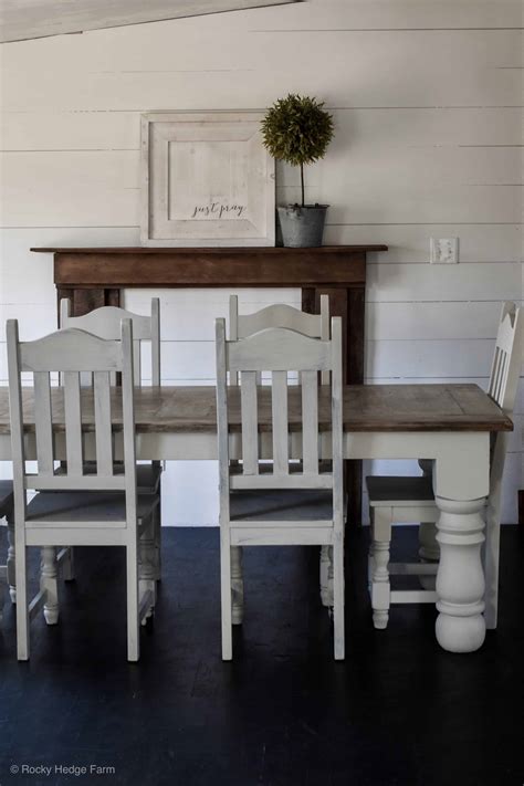 Farmhouse Mobile Home Dining Room Rocky Hedge Farm