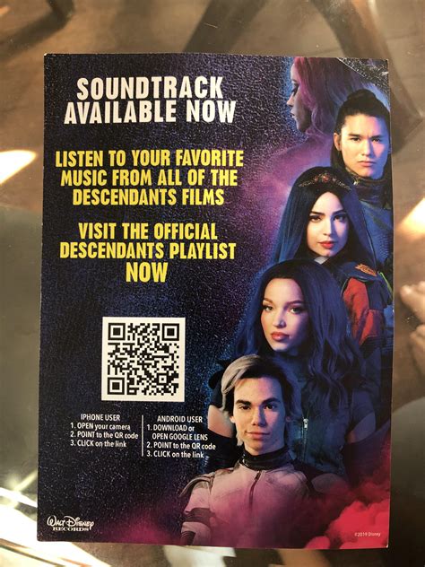 Descendants 3 Soundtrack Playlist (from Disney Store Dance Event ...