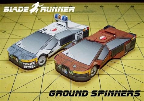 Papercraft Blade Runner Cars Tektonten Papercraft