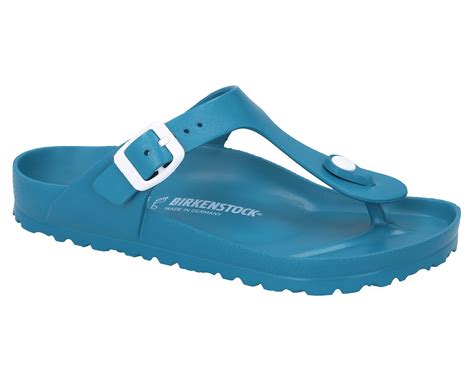 Birkenstock Women S Gizeh Eva Regular Fit Sandals Turquoise Beach