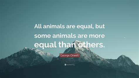 Some Animals Are More Equal Than Others Worksheet 5
