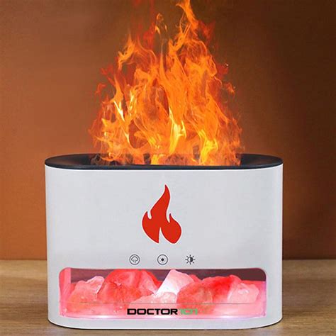 ᐉ Лампа соляная Doctor-101 Flame 3в1 с ультразвуковым увлажнителем ...