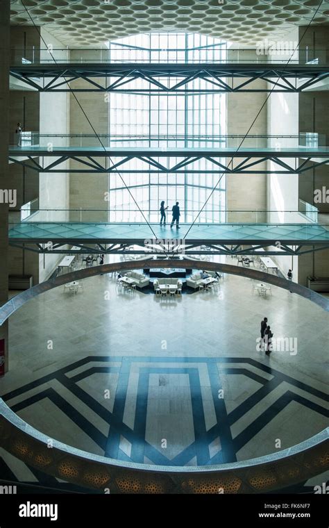 Interior of Museum of Islamic Art in Doha Qatar Stock Photo - Alamy