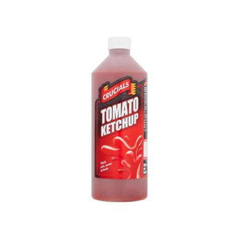 Crucials Tomato Ketchup 4x500ml