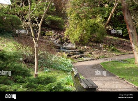 Water Garden Trent Park Londons Green Belt Enfield Greater London