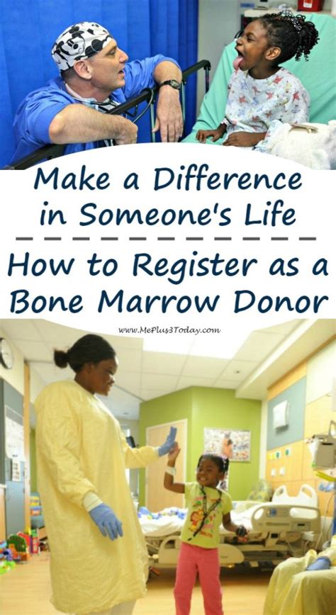 Why You Should Become a Bone Marrow Donor... & How to Do It! - Me Plus ...