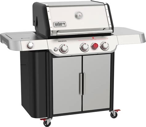 Weber Genesis S Propan Gas Grill Stainless Steel Best Buy