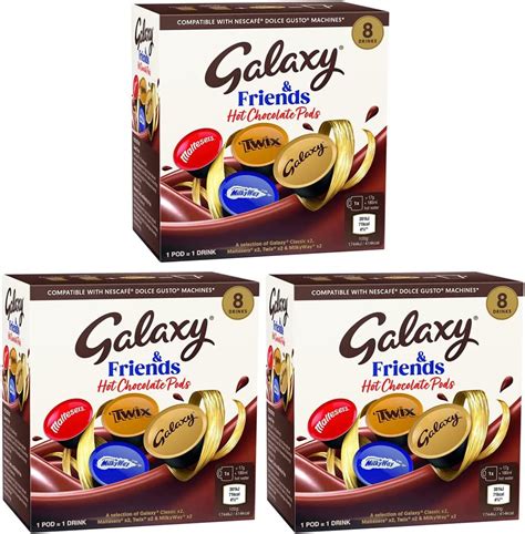 Mixed Hot Chocolate Dolce Gusto Compatible Pods Galaxy Hot Chocolate