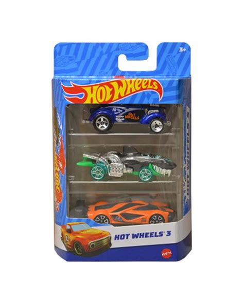 Hot Wheels 3lü Araba Seti K5904